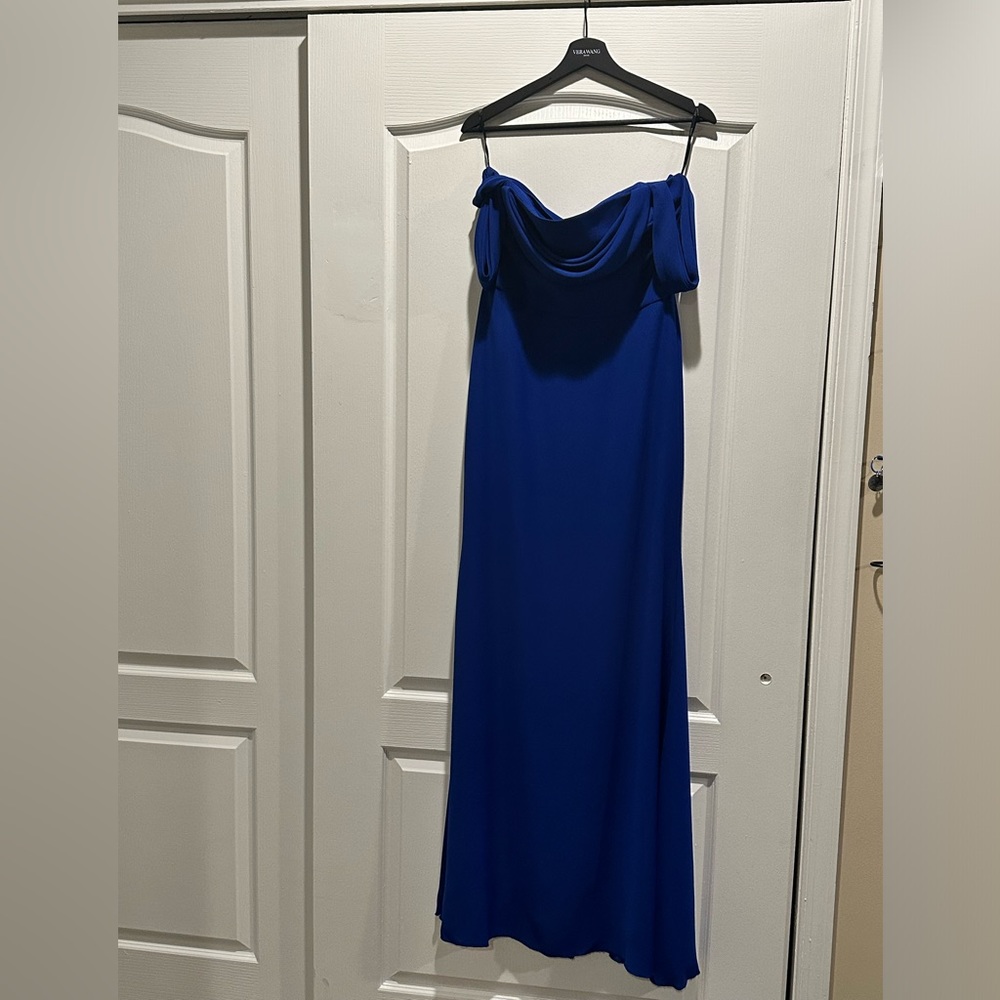 Size 8 Vera Wang Blue Gown